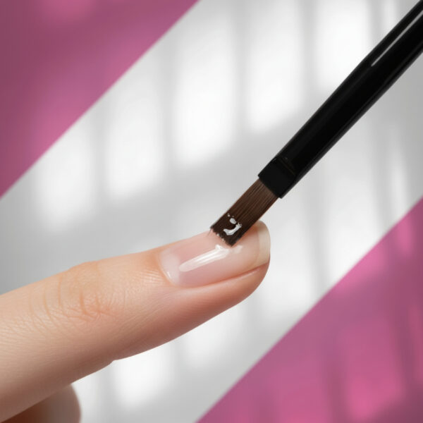 Prosty Pędzelek do Żelu STALEKS PRO EXPERT NBE-05 (5 mm)