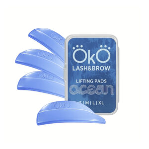 Wałki do laminacji rzęs Ocean OKO Lash&Brow - Zestaw 4 pary