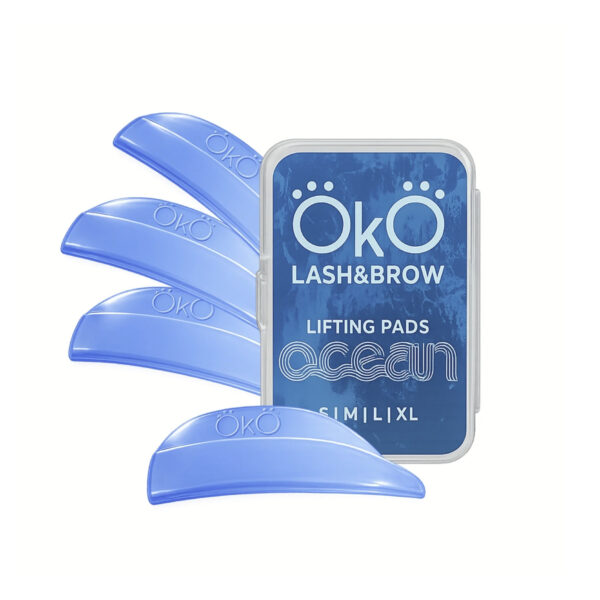 Wałki do laminacji rzęs Ocean OKO Lash&Brow - Zestaw 4 pary