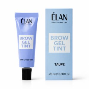 ÉLAN Taupe Brow Gel Tint 20 ml Farba do Brwi – Profesjonalna Koloryzacja, Trwały Efekt, Precyzyjna Aplikacja