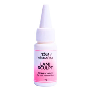 ZOLA x Romashka LamiSculpt Fixing Powder 10g – Proszek Utrwalający do Laminacji Rzęs Bez Kleju, Profesjonalny Lash Lift