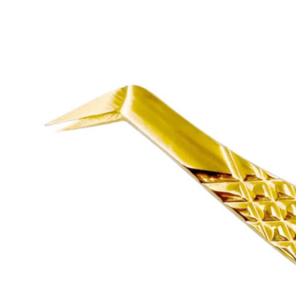 Pęseta Do Rzęs MOEMI 'Sandrita' Lash Tweezers Profesjonalna Pęseta Do Kępek Volume i Mega Volume Oraz Metody 1:1