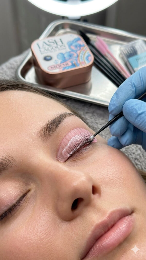 Rowkowane Wałeczki Silikonowe Do Liftingu Rzęs MOEMI Riccio Di Mare – Profesjonalne Lash Lift Shields Do Laminacji