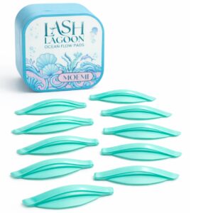 Silikonowe Wałeczki do Liftingu Rzęs MOEMI Ocean Flow Pads – 2w1 z Kompensatorami