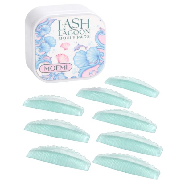 Silikonowe Wałeczki Do Liftingu Rzęs MOEMI Moule Pads 8 szt – Profesjonalne Lash Lift Shields Do Laminacji