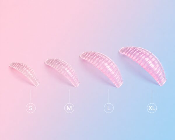 Rowkowane Wałeczki Silikonowe Do Liftingu Rzęs MOEMI Riccio Di Mare – Profesjonalne Lash Lift Shields Do Laminacji
