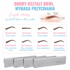 Nożyki do Brwi MOEMI 10 szt. – Precyzyjne Maszynki do Stylizacji Brwi i Usuwania Meszku